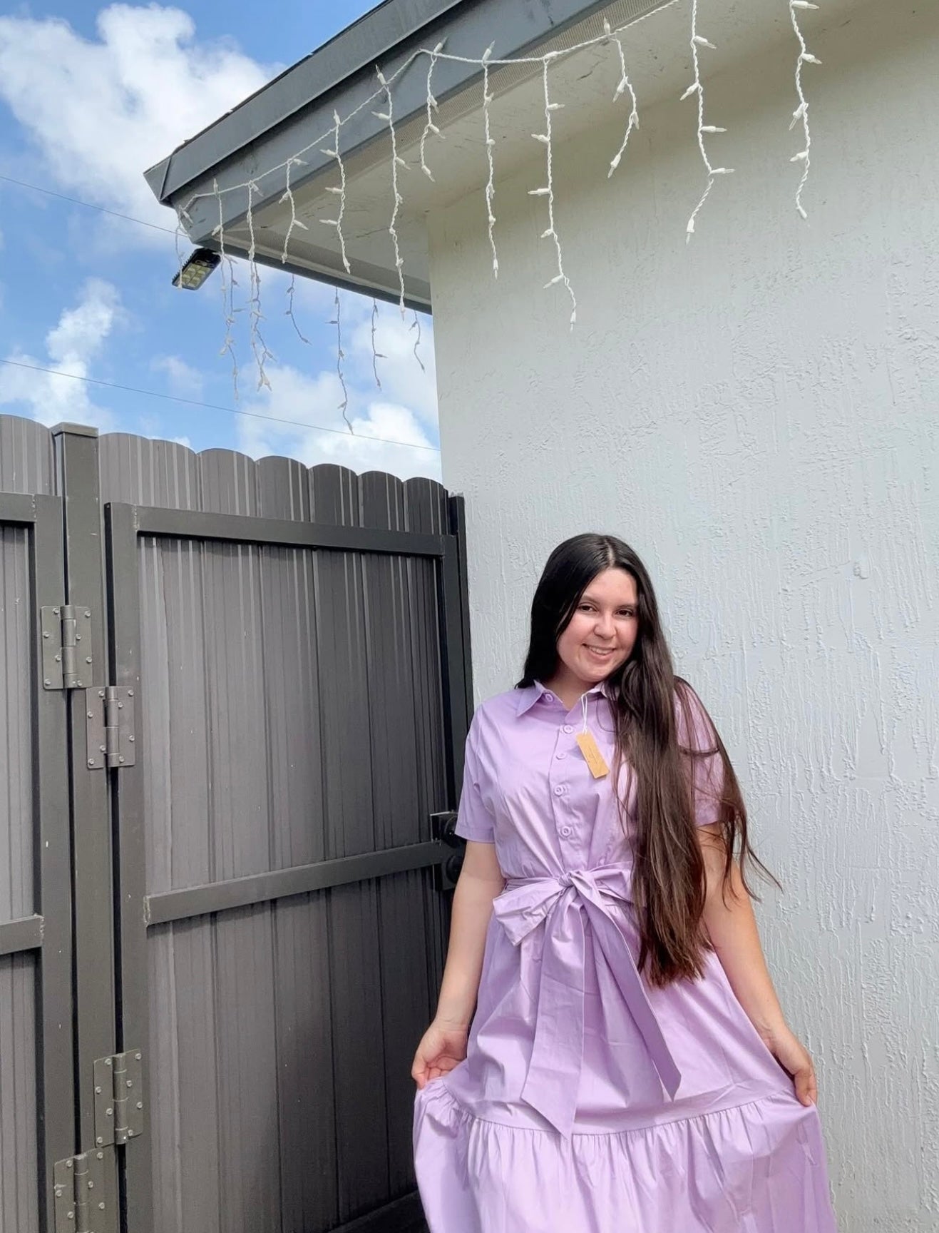 Mari Purple Dress